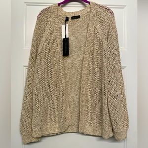 Sparkle Crochet Cardigan